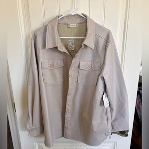 Altar’d State faux leather blazer/jacket.